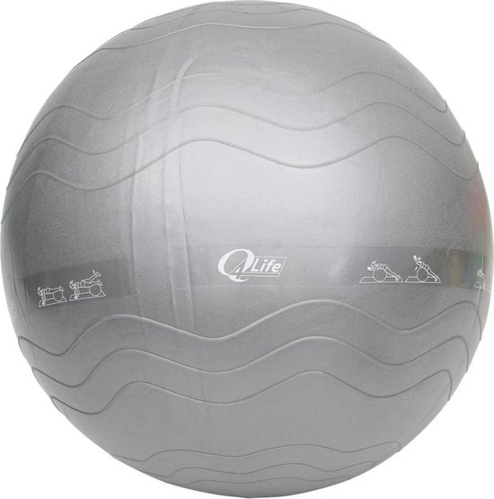 ТОПКА ЗА ПИЛАТЕС С ПОМПА, Ø 65 СМ Q4Life GYM BALL